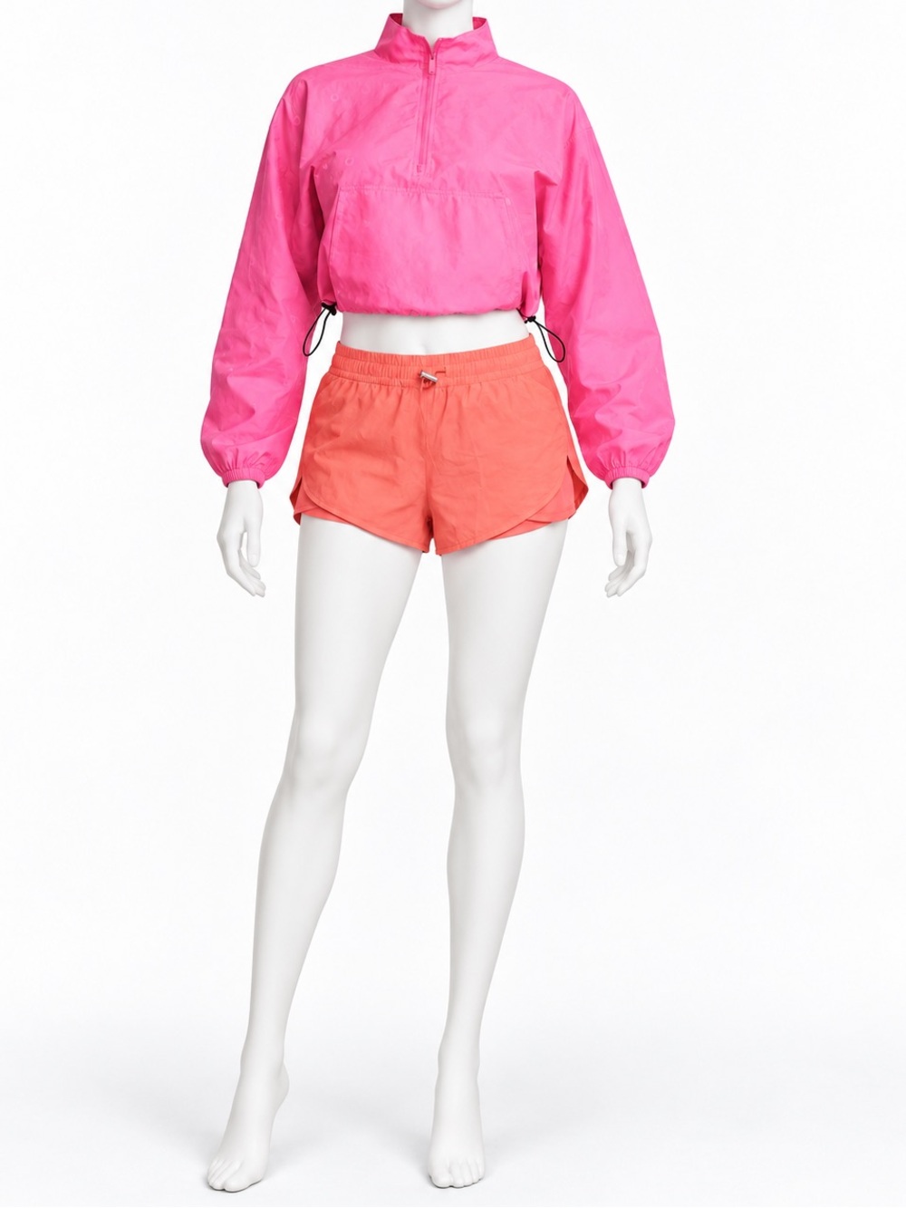 Victoria's Secret Coral Orange Athletic Running Shorts